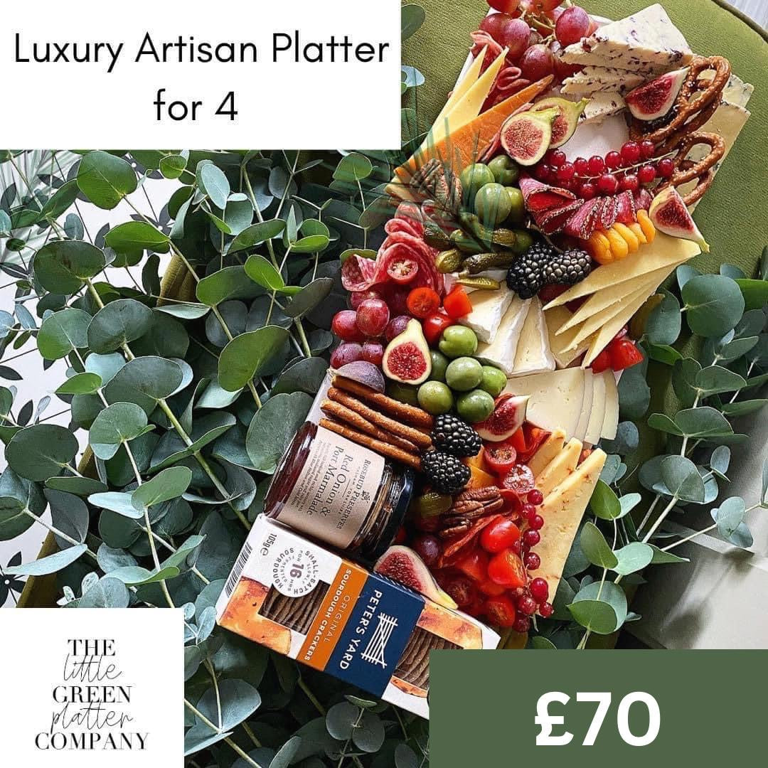 Luxury Artisan Platter For 4-6 – The Little Green Platter Company